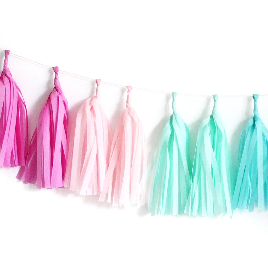 Tissue Paper Tassel Garland Kit - Candy Shoppe – The Flair Exchange®